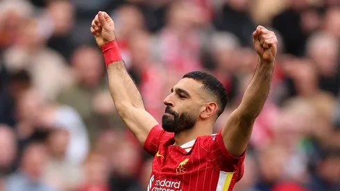 Salah em campo pelo Liverpool (Photo by Carl Recine/Getty Images)