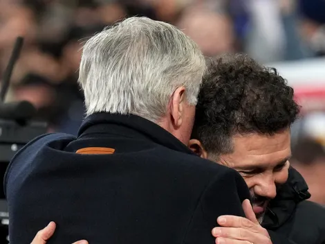 Simeone afirma que Ancelotti é um técnico melhor que ele