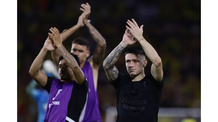 Garro em campo pelo Corinthians (Photo by Franklin Jacome/Getty Images)