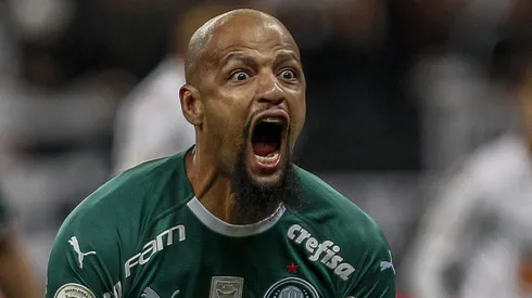 Ex-Palmeiras, Felipe Melo é sincero ao comentar pênalti em Vitor Roque: "Isso é lance para..." (Photo by Miguel Schincariol/Getty Images)