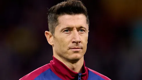 Lewandowski pode trocar o Barcelona pelo Al-Nassr em acordo de R$ 636 milhões (Photo by Aitor Alcalde/Getty Images)