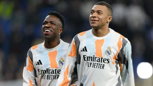 Mbappé e Vinicius Jr. (Photo by David Ramos/Getty Images)