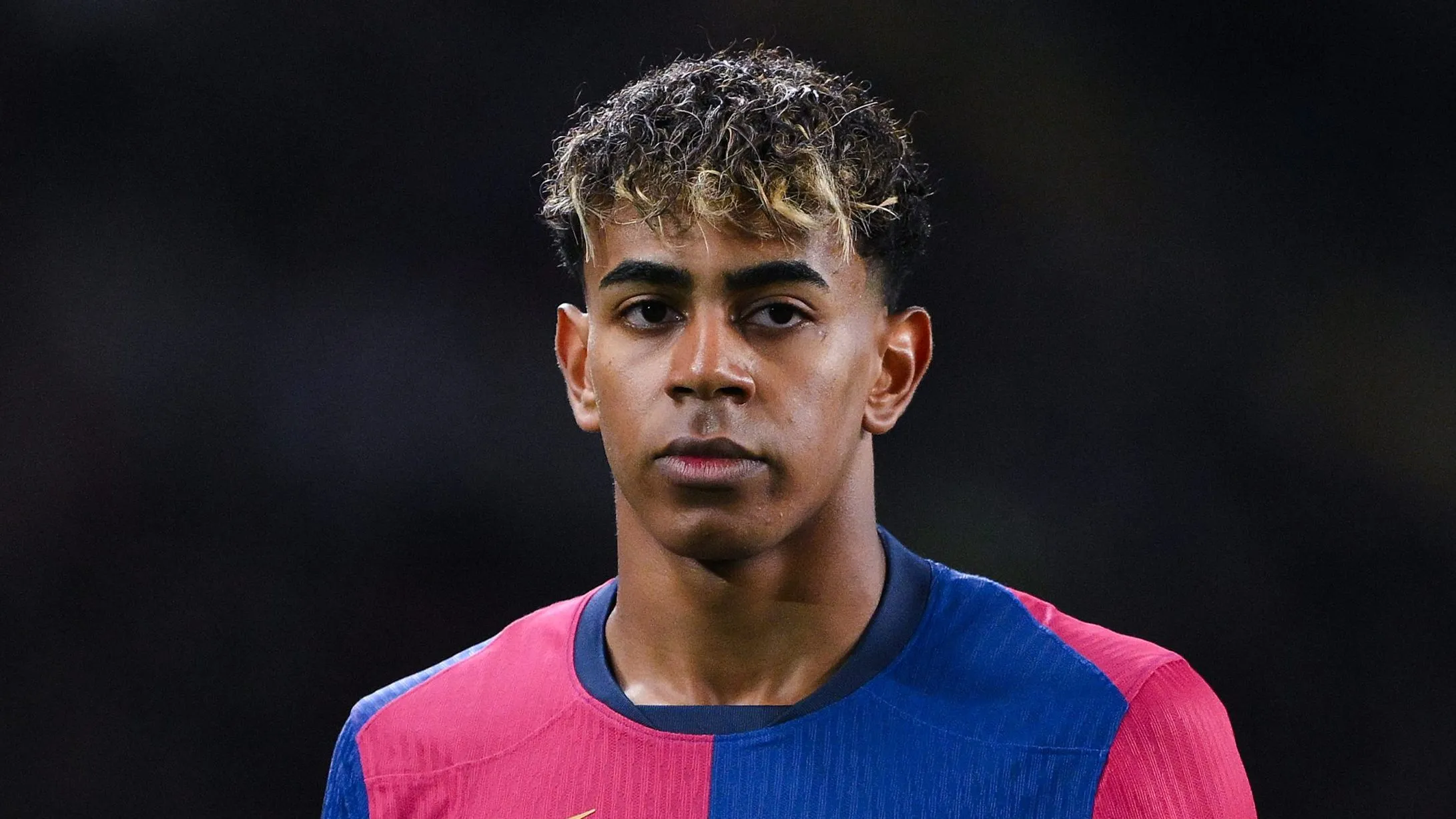 Lamine Yamal em campo