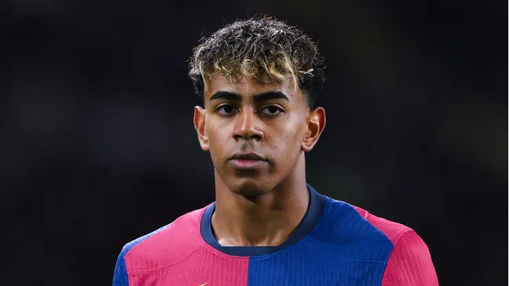 Lamine Yamal, craque do Barcelona. (Photo by David Ramos/Getty Images)