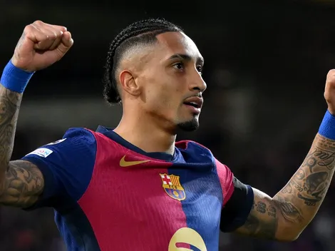 Raphinha marca mais gols na Champions do que Neymar