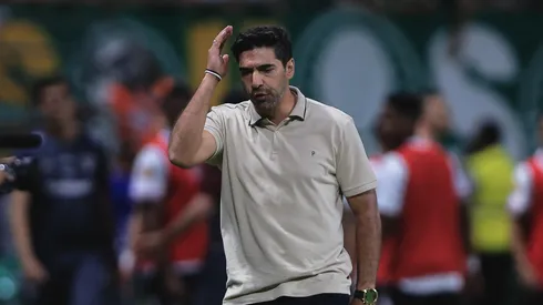 Abel Ferreira técnico do Palmeiras durante partida contra o São Paulo