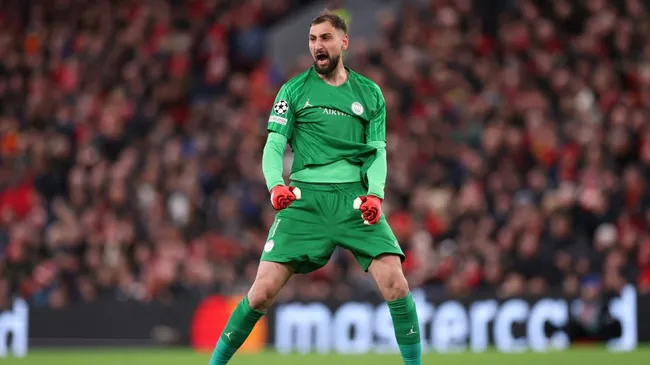 Donnarumma foi herói da classificação do PSG diante do Liverpool. Foto: Julian Finney/Getty Images