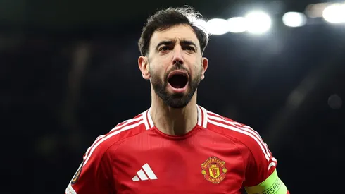 O Al Nassr intensifica esforços para contratar Bruno Fernandes, do Manchester United. Foto: Carl Recine/Getty Images