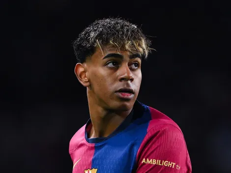 Barcelona celebra gol incrível de Yamal contra Benfica na Champions