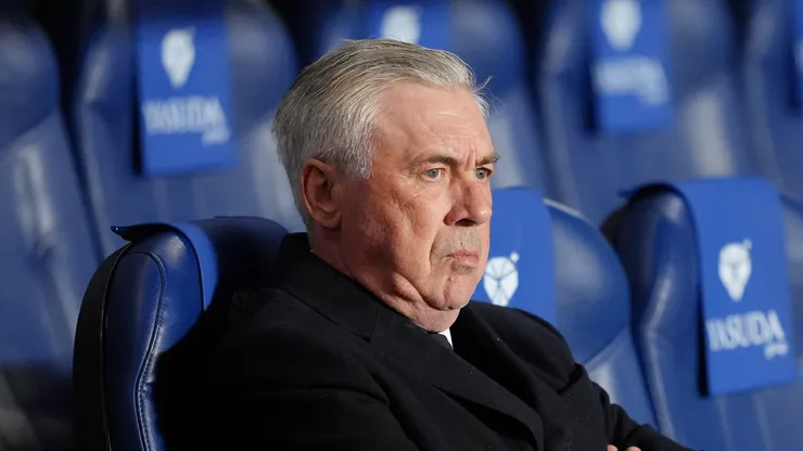 Treinador do Real Madrid Carlo Ancelotti