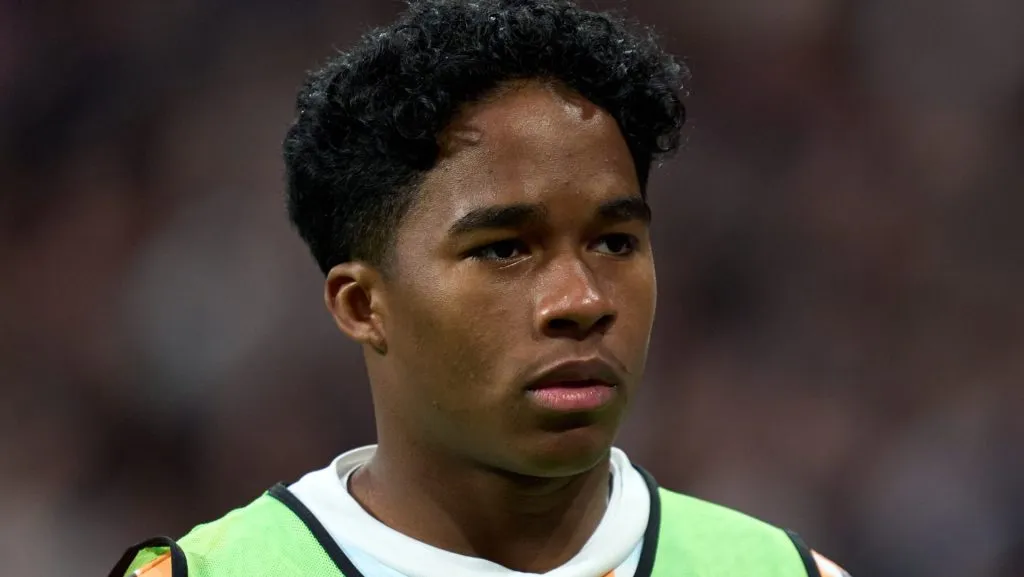 Endrick, atacante do Real Madrid (Photo by Angel Martinez/Getty Images)