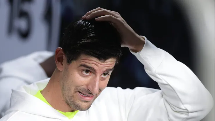 Courtois deixa Endrick na saudade. Foto: Gonzalo Arroyo Moreno/Getty Images