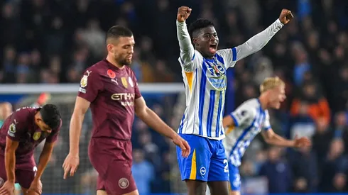 No último encontro entre as equipes, melhor para o Brighton: 2 a 1 em cima do City