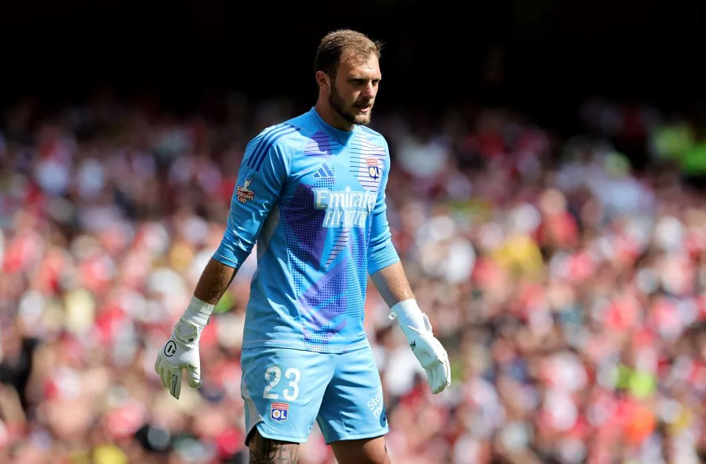 Lucas Perri pelo Lyon. (Photo by David Rogers/Getty Images)