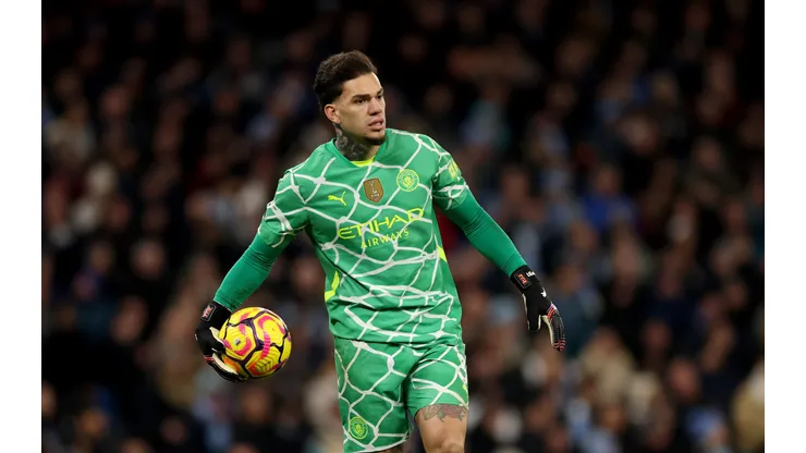 Ederson, goleiro do Manchester City (Photo by Carl Recine/Getty Images)