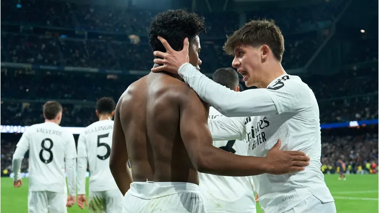Com poucos minutos em campo, mas um alto aproveitamento, o jovem brasileiro mostra que tem talento para brilhar no Santiago Bernabéu. (Foto por Angel Martinez/Getty Images)