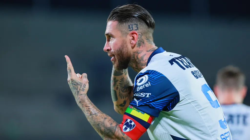 Sergio Ramos pelo Monterrey &nbsp;(Photo by Manuel Velasquez/Getty Images)