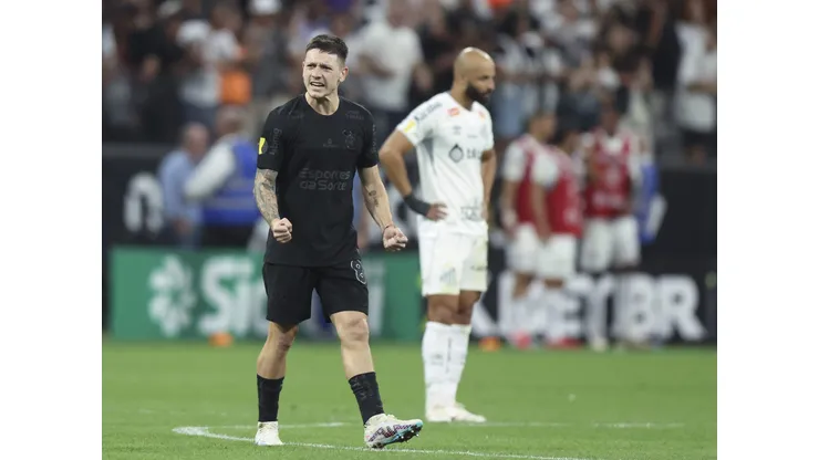 Garro em campo pelo Corinthians (Photo by Alexandre Schneider/Getty Images)