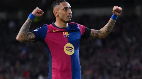 Raphinha, craque do Barcelona (Photo by David Ramos/Getty Images)