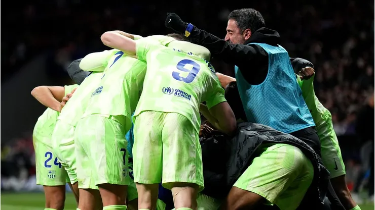 O Barcelona segue imparável na temporada e atingiu uma marca histórica ao igualar a sequência invicta do lendário "Dream Team" de Johan Cruyff. (Foto de Angel Martinez/Getty Images)
