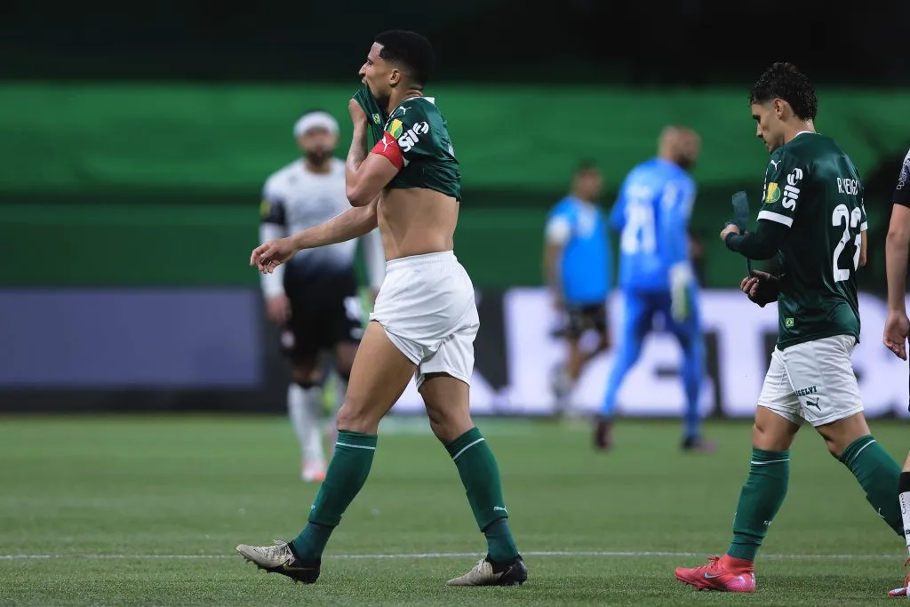 Murilo em campo no Dérbi Paulista (Ettore ChiereguiniAGIF)