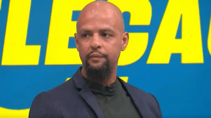 Felipe Melo aponta culpado em derrota do Palmeiras. Reprodução/sportv