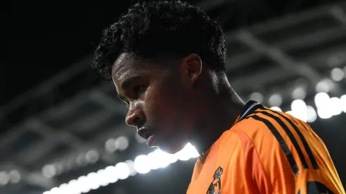 Endrick precisa atender uma única exigência de Ancelotti para ser titular no Real Madrid (Photo by David Ramos/Getty Images)