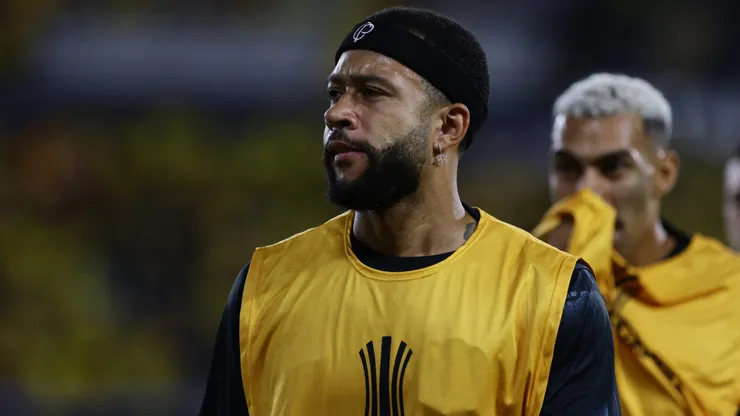 Memphis em jogo do Corinthians. Foto: Franklin Jacome