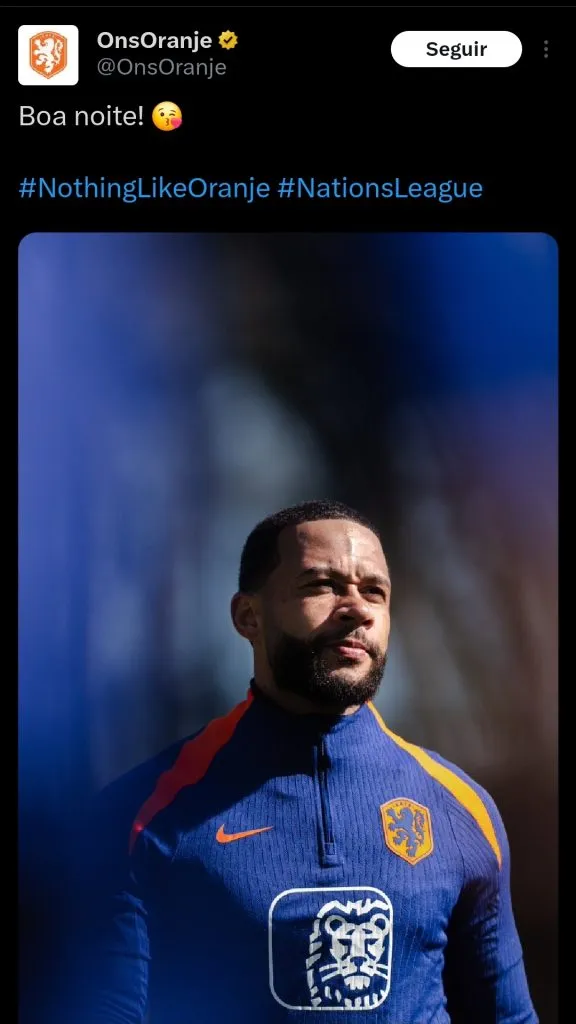 Postagem que gerou a pequena polêmica