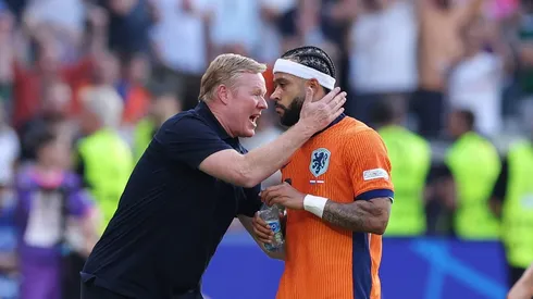 Memphis Depay ganha moral do técnico Koeman. Foto: Alex Livesey/Getty Images