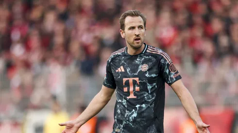 Harry Kane em campo pelo Bayern (Photo by Maja Hitij/Getty Images)
