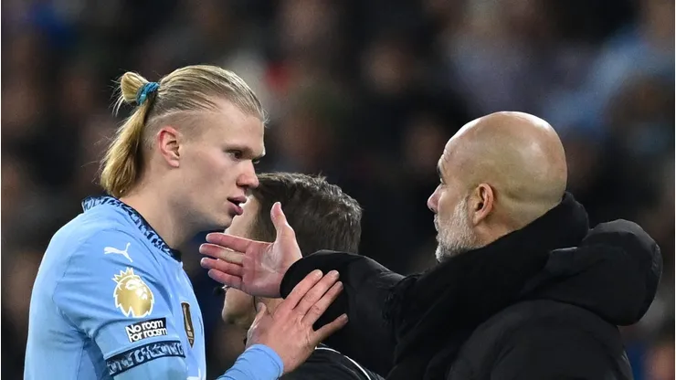 Haaland preocupa Guardiola., Foto: Gareth Copley/Getty Images