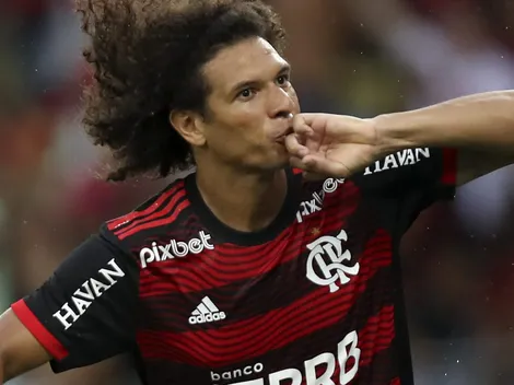 Ex-Flamengo, Willian Arão chega a acordo para jogar no Santos