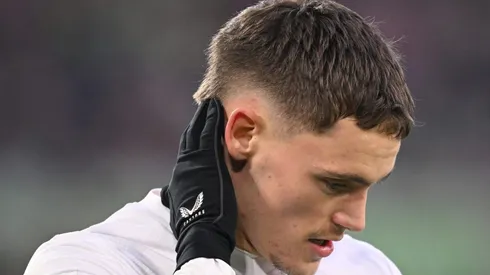 Bayern, Manchester City e Real Madrid seguem atentos, mas uma transferência só deve ocorrer após a Copa do Mundo de 2026. (Foto de Stuart Franklin/Getty Images)