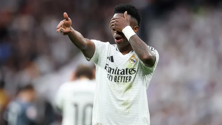 Vini Jr. marca e comemora gol pelo Real Madrid