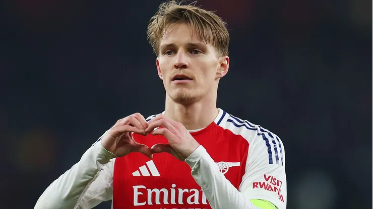 Odegaard, do Arsenal, deixa Mbappé de lado e aponta quem é o melhor jogador do Real Madrid (Photo by Alex Pantling/Getty Images)