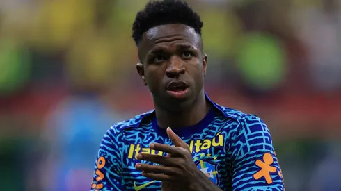 Vinicius Júnior é cobrado por companheiros na Seleção Brasileira e gera polêmica na web (Photo by Buda Mendes/Getty Images)