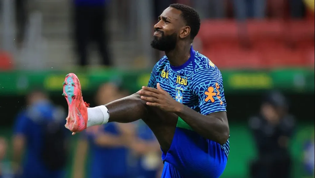 Gerson no jogo da Seleção Brasileira. Foto: Buda Mendes/Getty Images