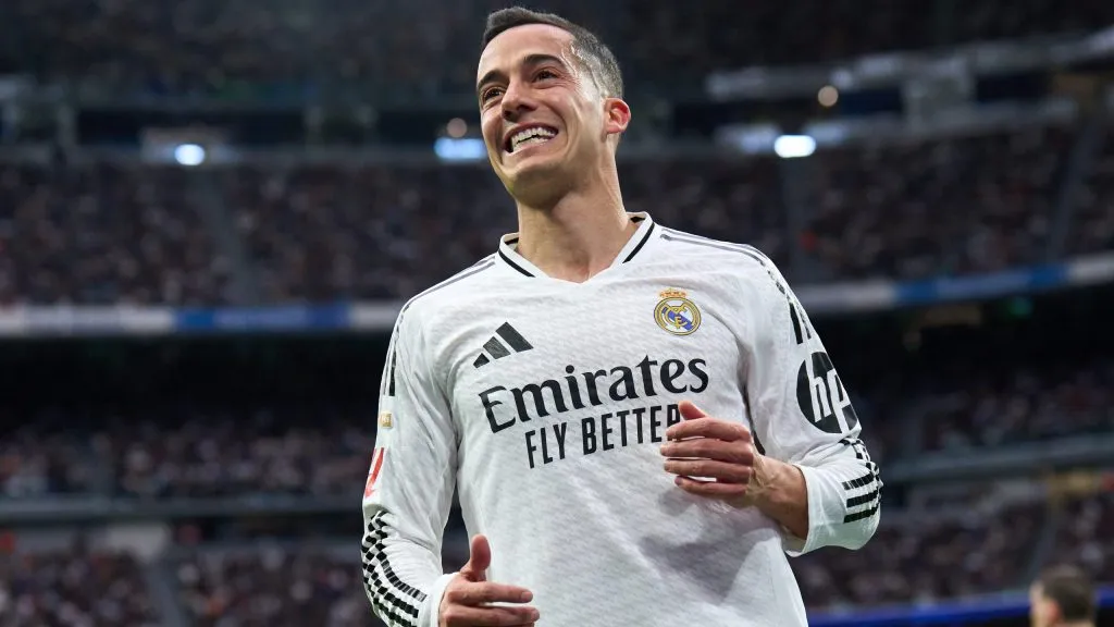 Lucas Vázquez em jogo do Real Madrid. Foto: Angel Martinez/Getty Images