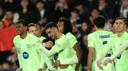 Mesmo atuando como substituto, o atacante tem mostrado impacto significativo, chamando a atenção de grandes clubes da Premier League. O Barcelona, por sua vez, pode considerar uma venda estratégica.(Foto de David Ramos/Getty Images)