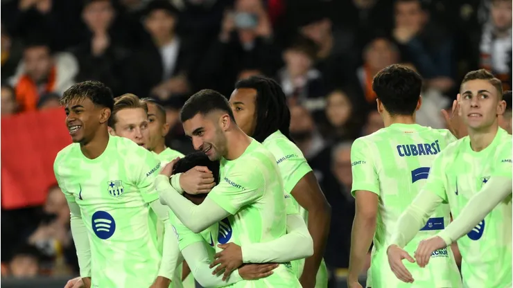 Mesmo atuando como substituto, o atacante tem mostrado impacto significativo, chamando a atenção de grandes clubes da Premier League. O Barcelona, por sua vez, pode considerar uma venda estratégica.(Foto de David Ramos/Getty Images)