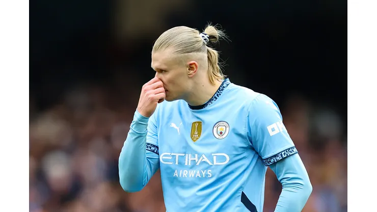 Haaland, atacante do Manchester City (Photo by Matt McNulty/Getty Images)