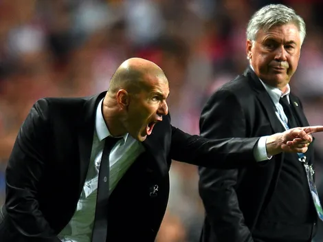 Zinédine Zidane pode substituir Carlo Ancelotti