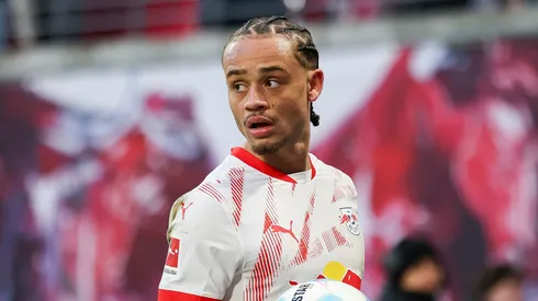 Xavi Simons, jogador do RB Leipzig. Getty Imagens