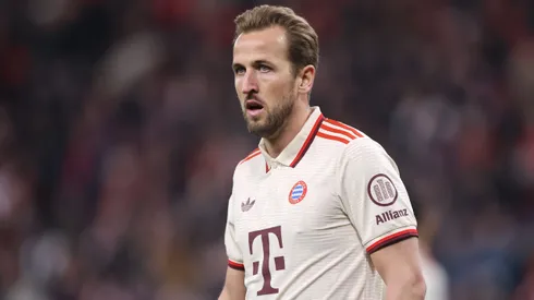 Harry Kane, atacante do Bayern de Munique (Photo by Alex Grimm/Getty Images)