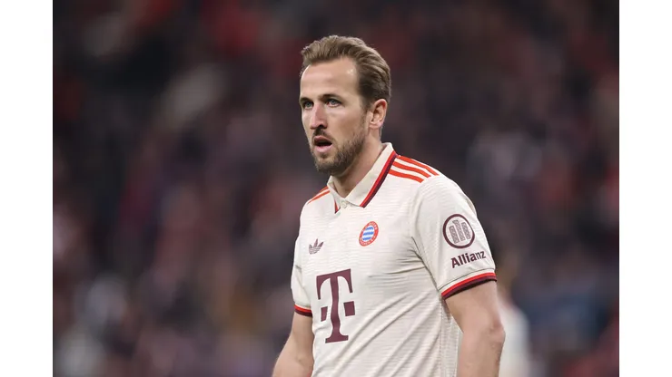 Harry Kane, atacante do Bayern de Munique (Photo by Alex Grimm/Getty Images)