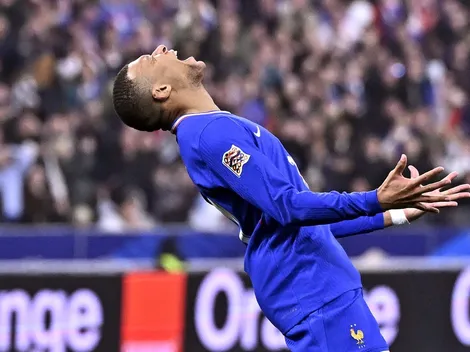 Mbappé ofuscado em classificação da França sobre a Croácia