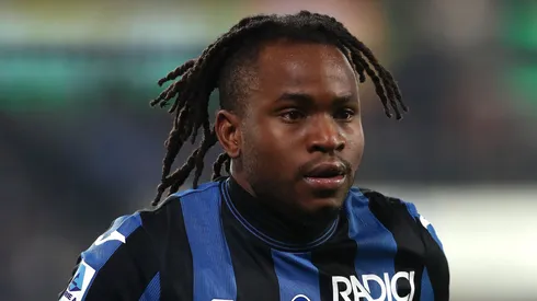 Lookman, jogador da Atalanta. Foto: Marco Luzzani