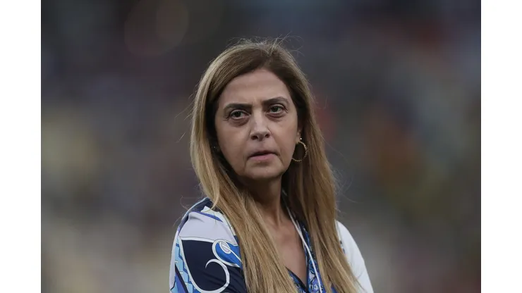 Leila Pereira, presidente do Palmeiras (Photo by Wagner Meier/Getty Images)