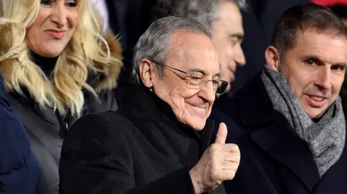 Florentino Pérez pode perder disputa para o Liverpool. Foto: David Ramos/Getty Images